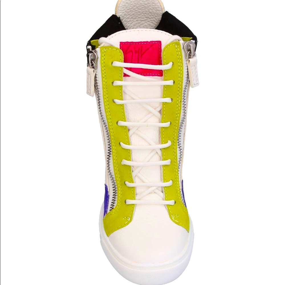 Giuseppe Zanotti High Top Platform Sole Sneakers